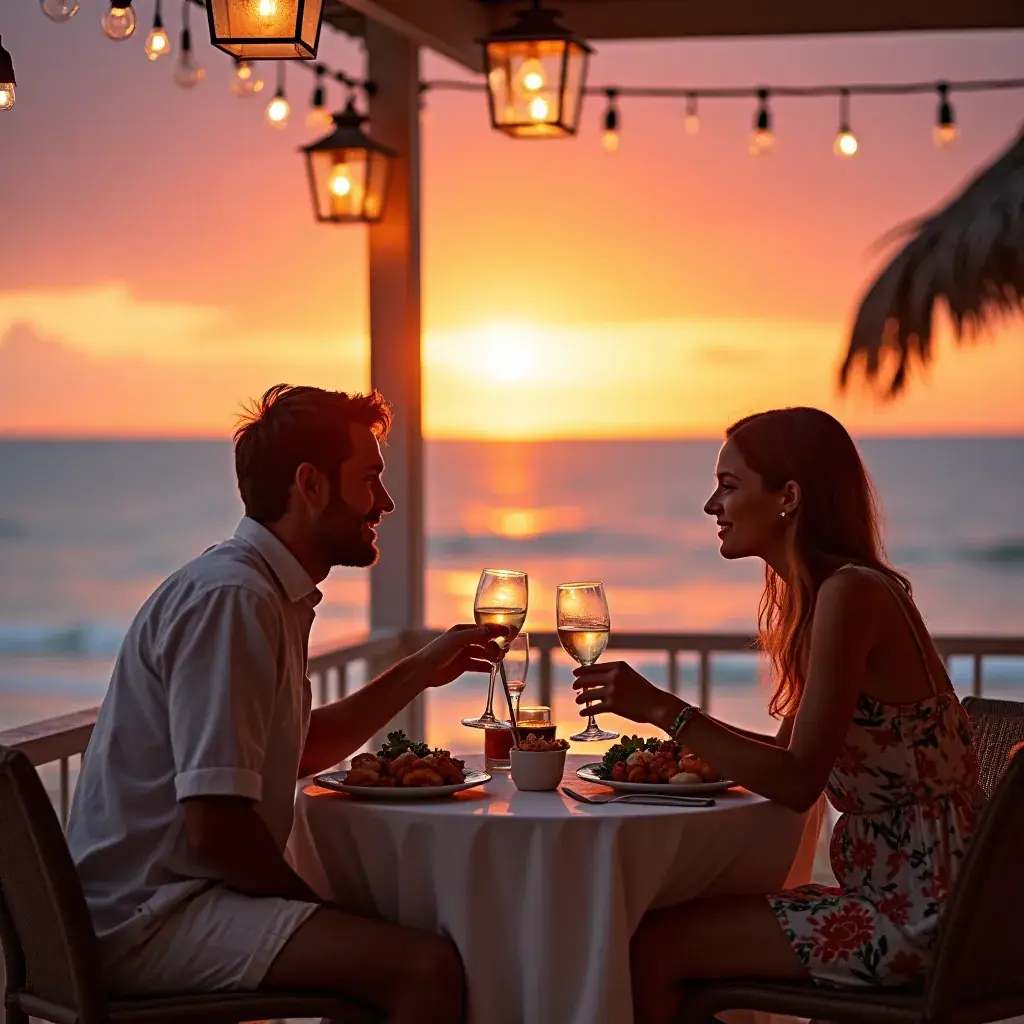 Корабли, проходящие мимо маяка на фоне голубого неба