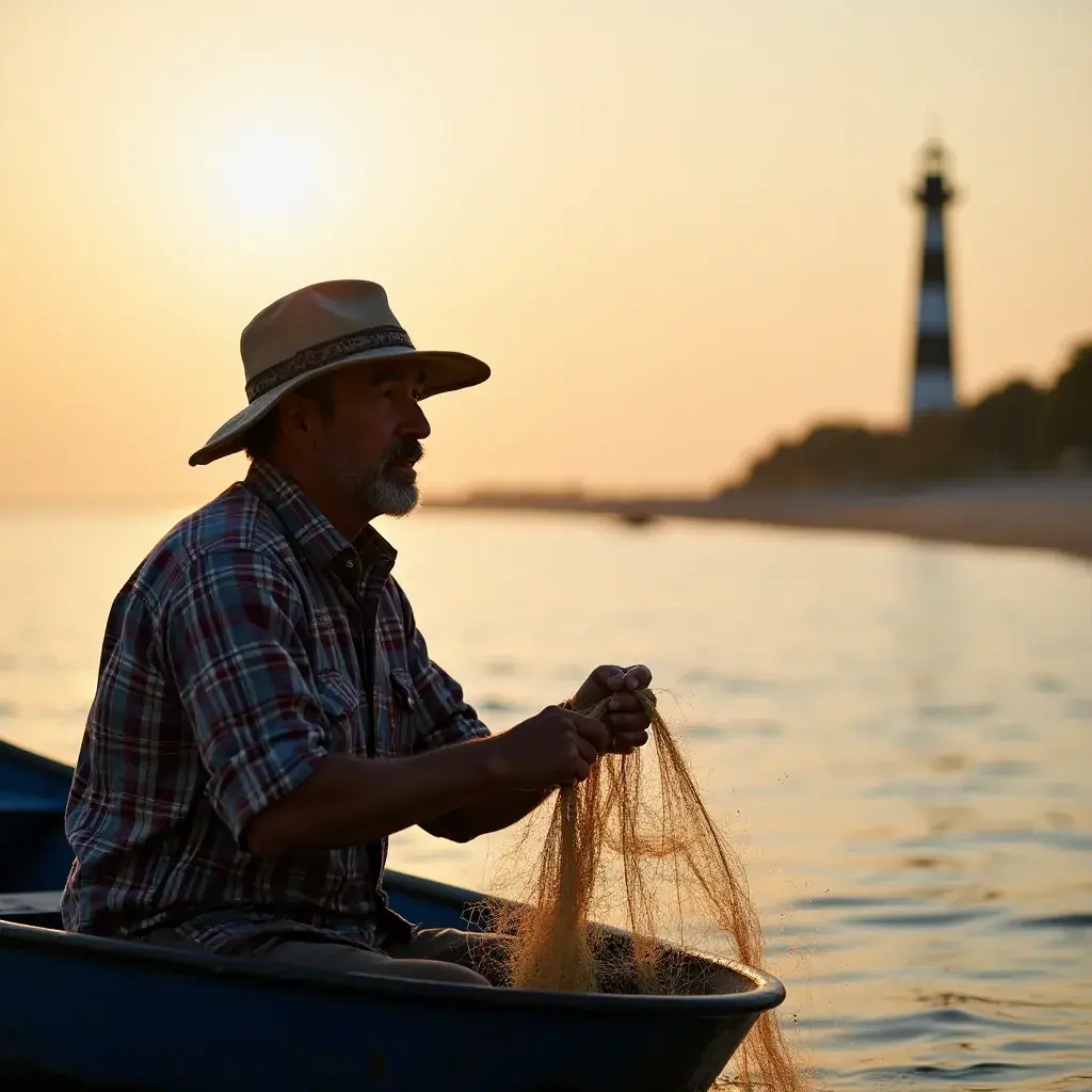 Семья, наслаждающаяся отдыху на пляже у океана