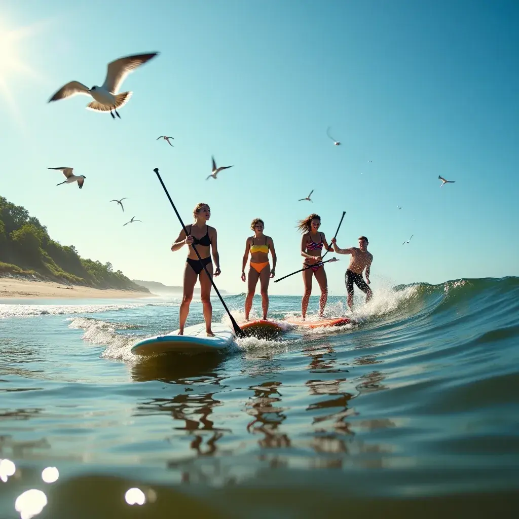 Семейная прогулка по живописной прибрежной тропе