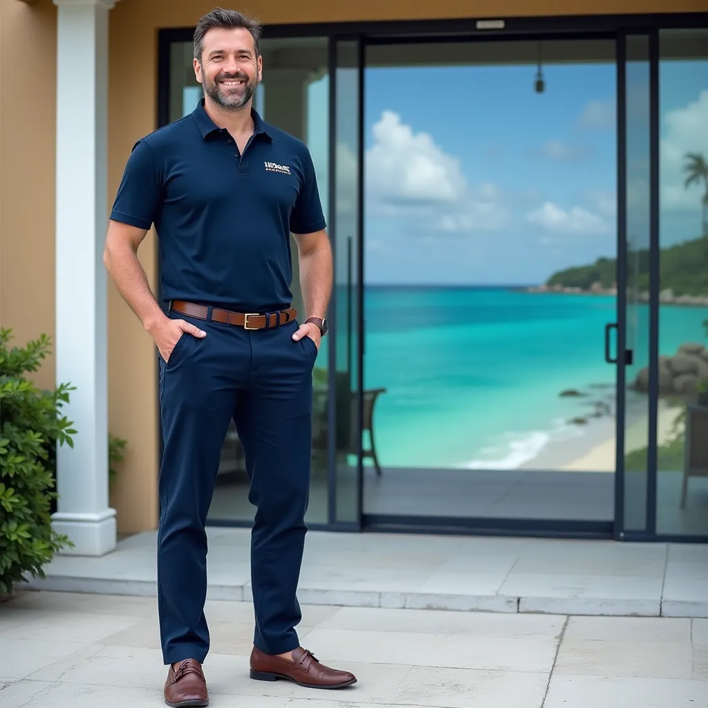 Отдыхающие люди, гуляющие вдоль пляжа на закате